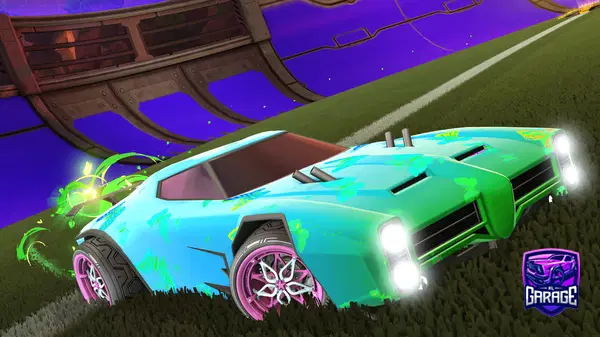 A Rocket League car design from LND_SmartCat