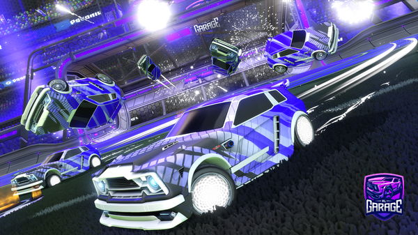 A Rocket League car design from Kot-7-q