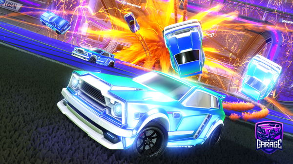 A Rocket League car design from ice_Zunix