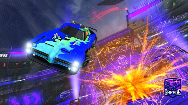 A Rocket League car design from Nera_Rl