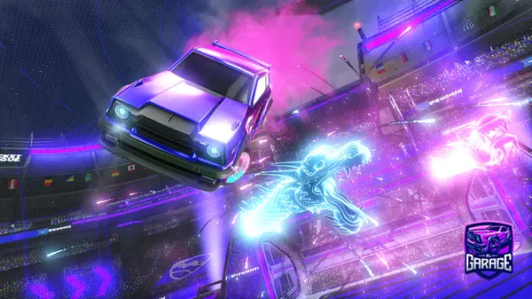 A Rocket League car design from YAMATO_2137