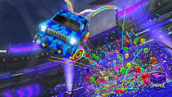 A Rocket League car design from SHORTxSTEPS