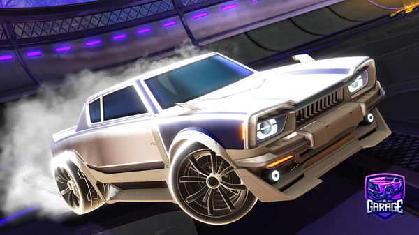 A Rocket League car design from Tech_Ed