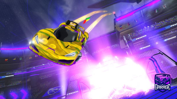 A Rocket League car design from Qraz