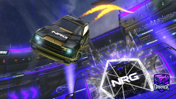 A Rocket League car design from Berneray