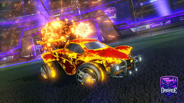 A Rocket League car design from Cat_no_like_RL