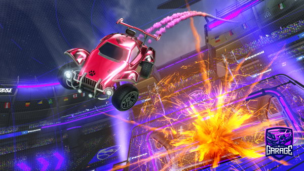 A Rocket League car design from hgb23