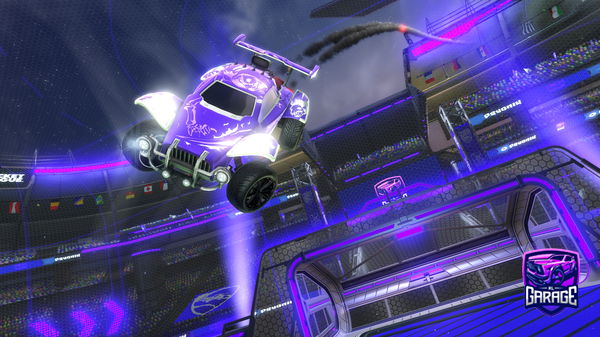 A Rocket League car design from Snylu-