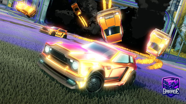 A Rocket League car design from AMI_791