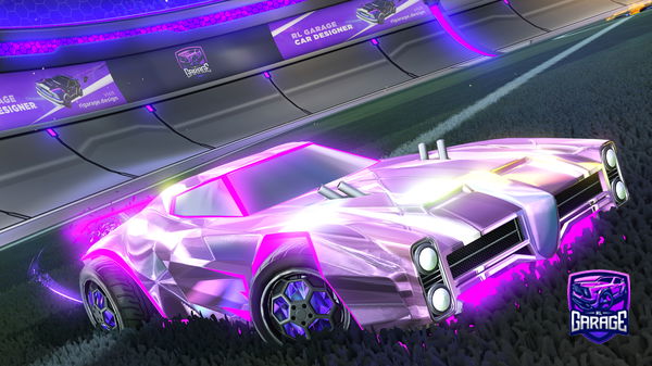 A Rocket League car design from CrmziYT