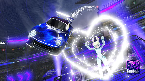 A Rocket League car design from Starwynd3TTV