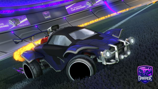A Rocket League car design from Merguez95