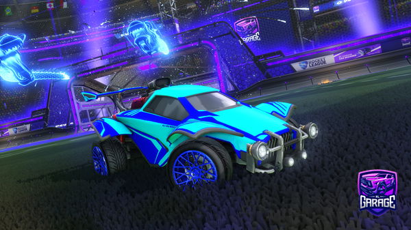 A Rocket League car design from Whatever_4_ever