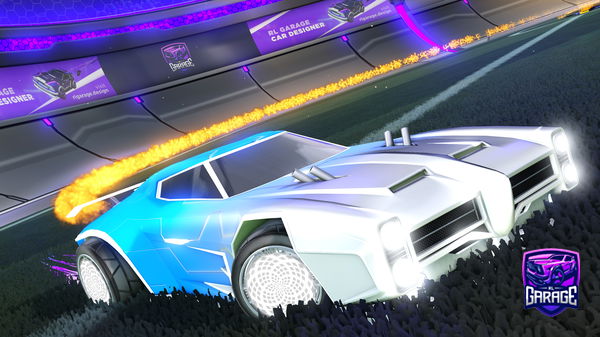 A Rocket League car design from LewisHamiltonissigma