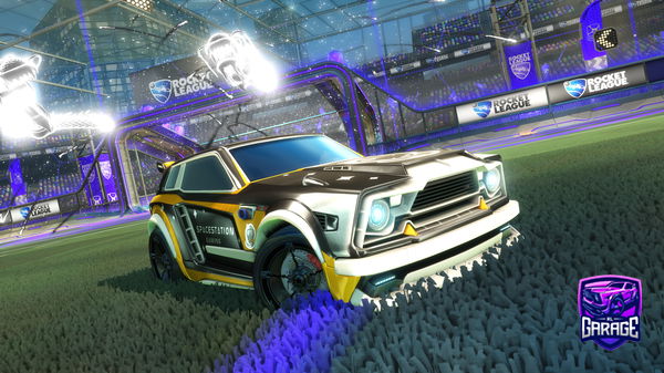 A Rocket League car design from Gamer132884