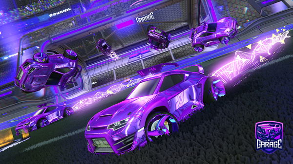 A Rocket League car design from Karolenkoo