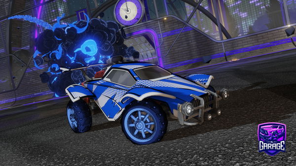 A Rocket League car design from Nitrox17