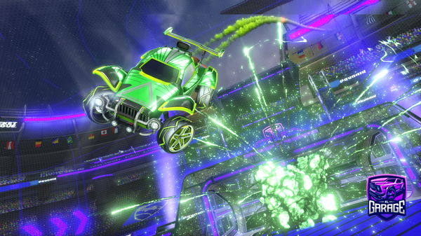 A Rocket League car design from nrgamer