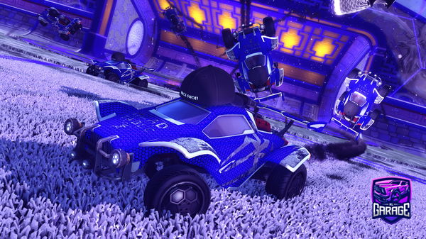 A Rocket League car design from federck