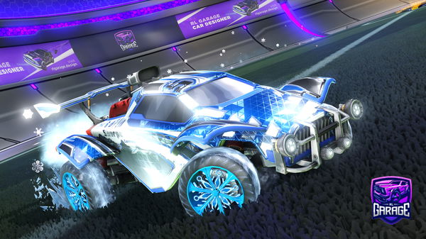 A Rocket League car design from Almuslhix