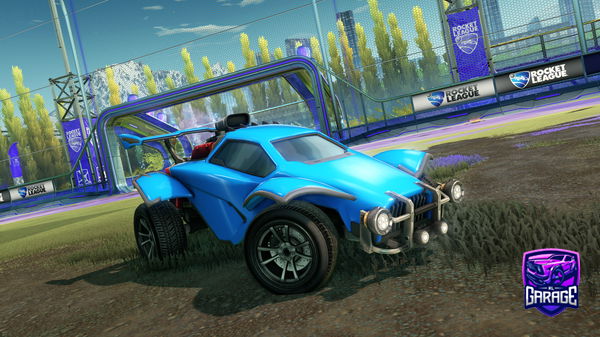 A Rocket League car design from randomzguy