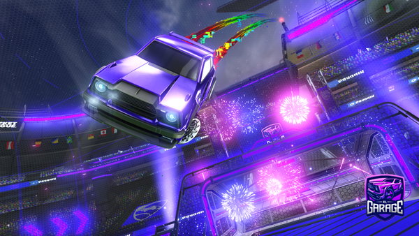 A Rocket League car design from Nickznn_11