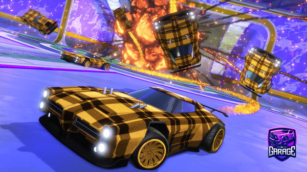 A Rocket League car design from furynfoff