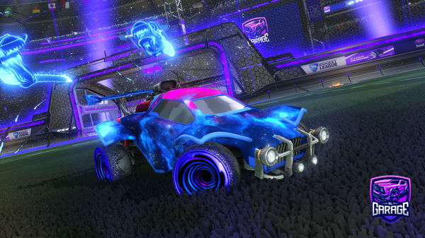 A Rocket League car design from ChaseM2