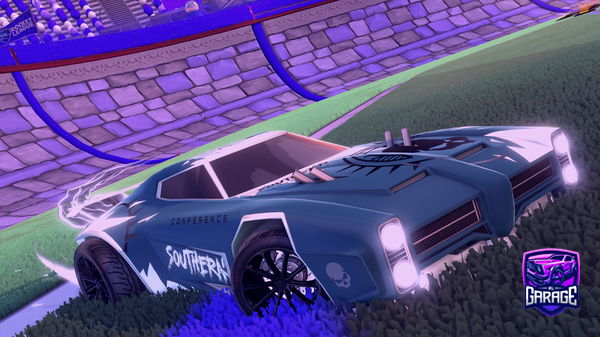 A Rocket League car design from Dj_messagefirst