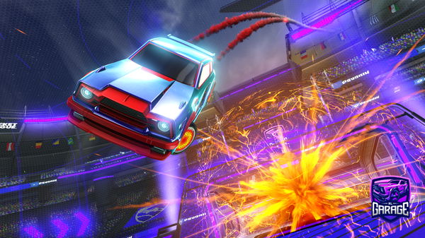 A Rocket League car design from amido48