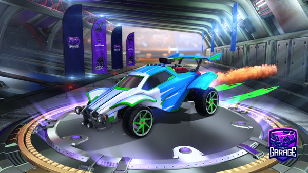 A Rocket League car design from Jdjdjdvgfd