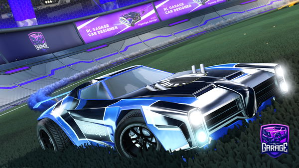 A Rocket League car design from supERin06