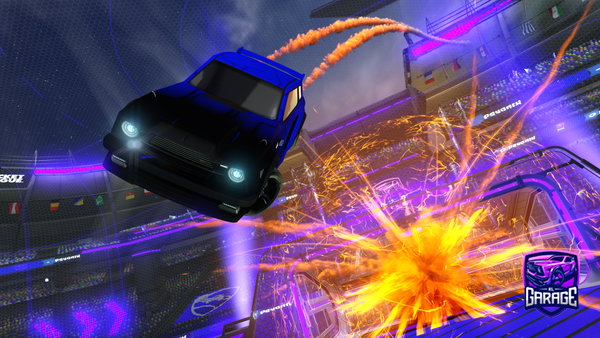 A Rocket League car design from FrANCisXD-__-
