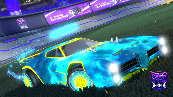 A Rocket League car design from RapidMaster