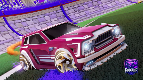 A Rocket League car design from Crvzz