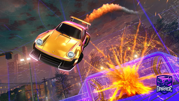 A Rocket League car design from GTCaitless
