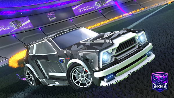 A Rocket League car design from Deceno