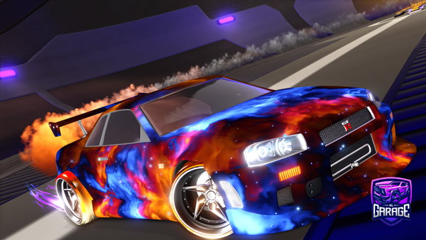 A Rocket League car design from drytw567