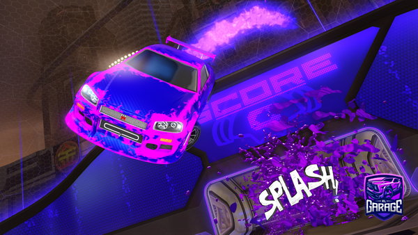 A Rocket League car design from LucidPlayz