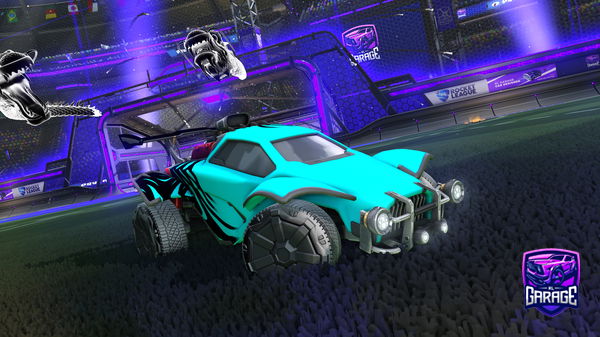 A Rocket League car design from YT_MagicatNo1