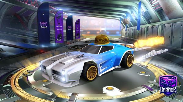 A Rocket League car design from Lizarnater4376