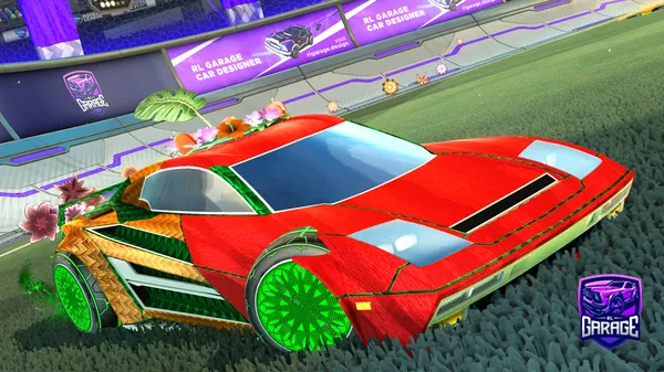 A Rocket League car design from G2186