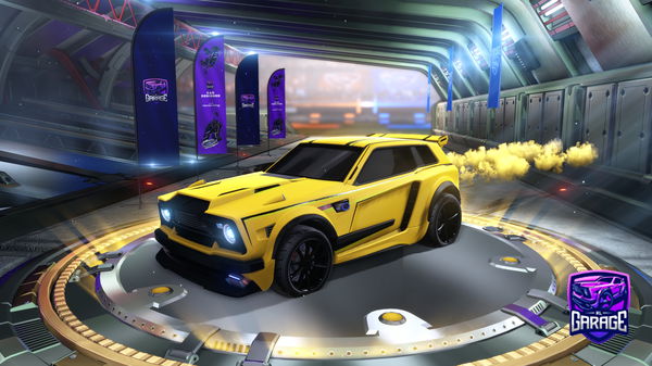 A Rocket League car design from Seikoo7