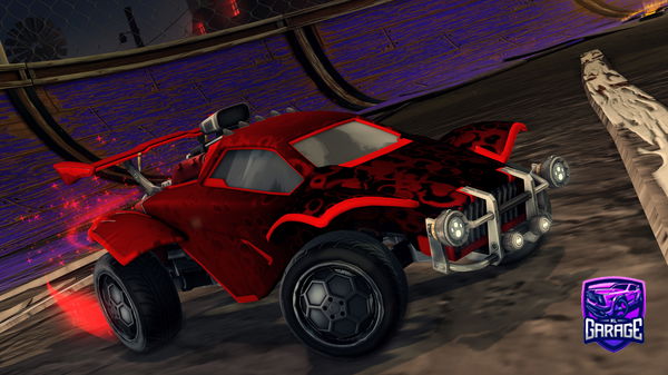 A Rocket League car design from -GHXSTLY-