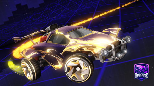 A Rocket League car design from RAMEZV
