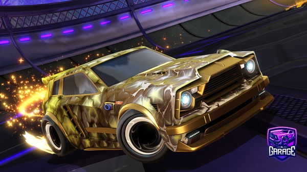 A Rocket League car design from NathanHHHH