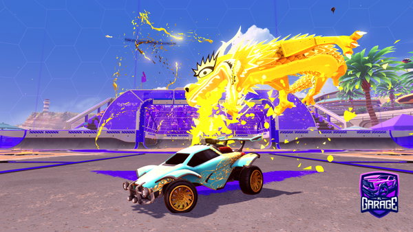 A Rocket League car design from K9_RACER