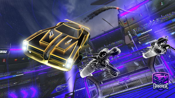 A Rocket League car design from kravlux