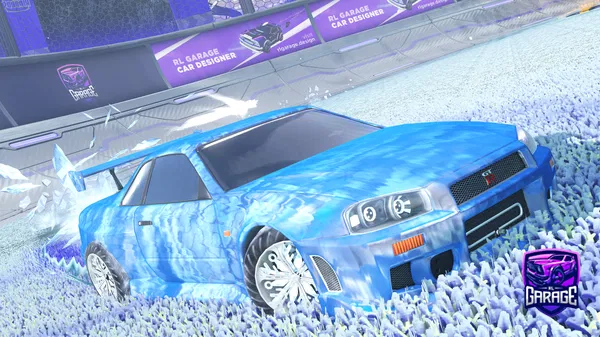 A Rocket League car design from Dxrk_phaze