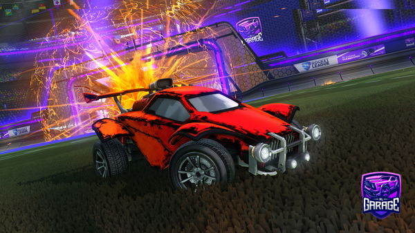 A Rocket League car design from noseque